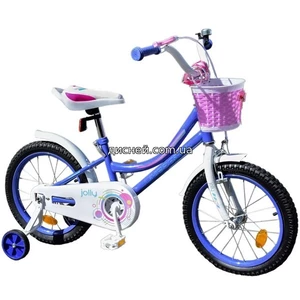 Велосипед детский 12'' 211209 Like2bike Jolly, сиреневый